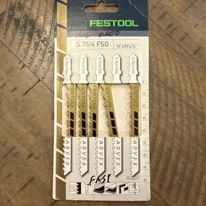 Festool Jigsaw Blade Set STS-Sort/21 P/M/B (21 Pieces)